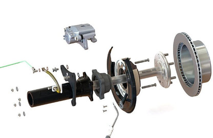 Pedders Rear Brake Conversion Kit | Toyota Tacoma (05-19) (PED-PBCK006)
