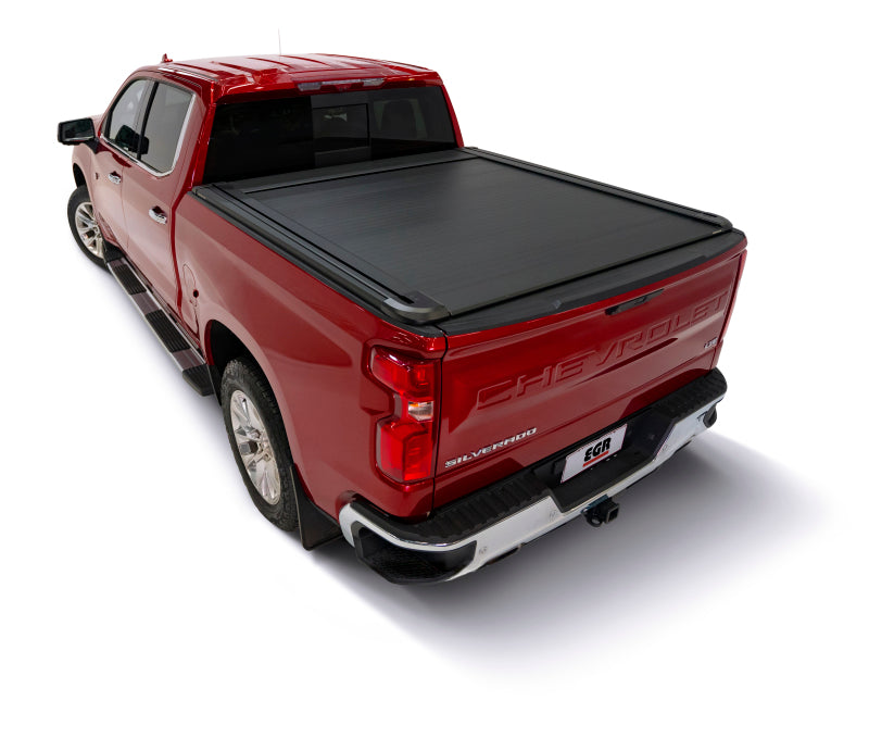 EGR RollTrac Electric Retractable Bed Cover | Chevrolet Silverado 1500 / ZR2 / GMC Sierra 1500 / AT4 / AT4X (19-26) (RT039603E)