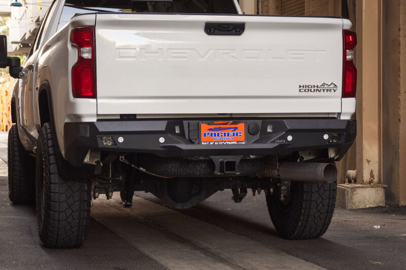 DV8 Offroad Rear Bumper | Chevrolet Silverado 2500HD / GMC Sierra 3500HD (20-23) (RBCS2-03)
