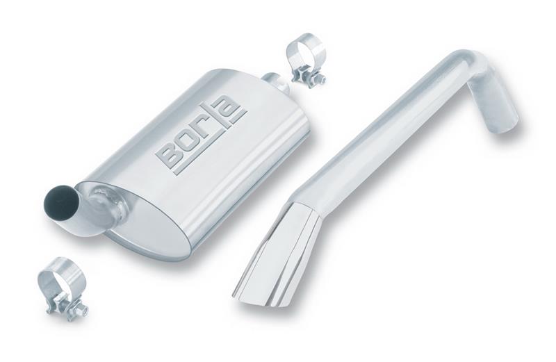Borla Cat-Back Exhaust System - Touring | 1981-1986 Jeep CJ7 4.2L (14572)