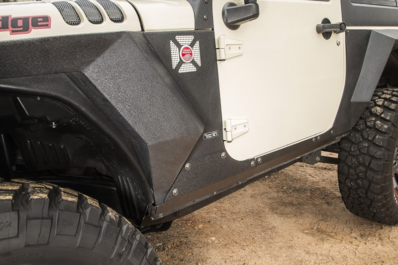 Rugged Ridge Steel Body Armor Cladding: Fits Most Jeep Wrangler Models (2007-2018)