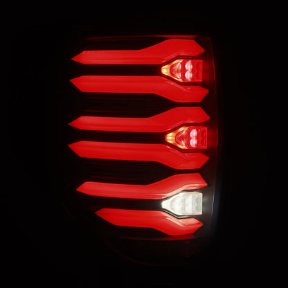 AlphaRex LUXX-Series LED Tail Lights Black | Ford F150 (09-14) (653070)