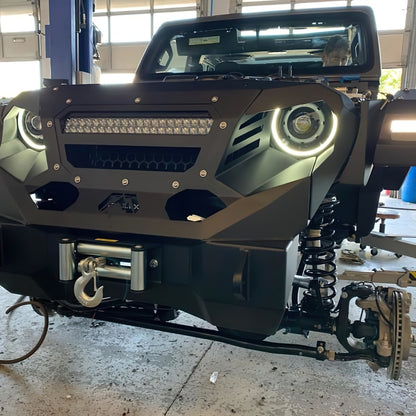 Oracle Lighting Bi-LED Projector Headlights: Jeep Wrangler (18-24) / Gladiator (20-24)