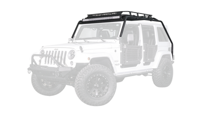 Body Armor 4x4 Windshield Light Bar: Jeep Wrangler JK 2007-2018