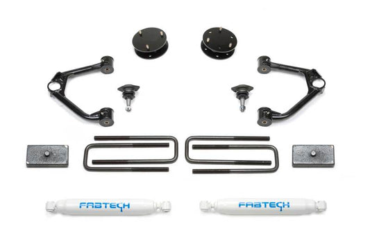 Fabtech 3" Budget System w/ Performance Shocks | GM C/K1500 Pickup (19-22) (K1126)