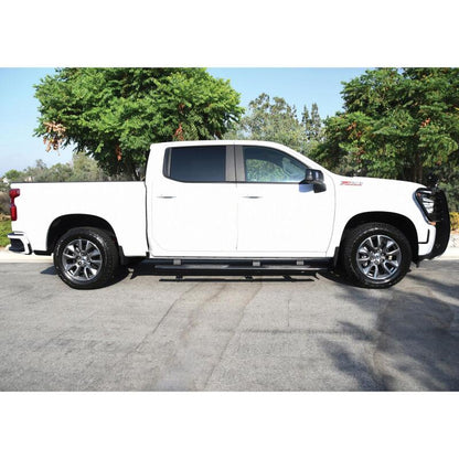 Westin 4 Oval Nerf Step Bars | Chevrolet Silverado 1500 / Silverado ZR2 / GMC Sierra 1500 / Sierra AT4 / Sierra AT4X (19-26) (21-24135)