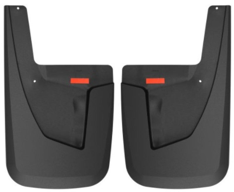 Husky Liners Custom Rear Mud Guards: Ram 2500 / 3500 2019-2024 w/ Black