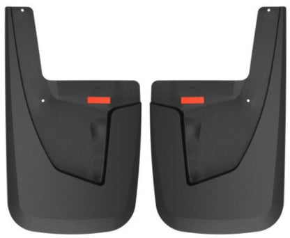 Husky Liners Custom Rear Mud Guards: Ram 2500 / 3500 2019-2024 w/ Black