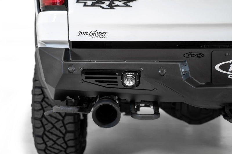 Addictive Desert Designs Bomber Rear Bumper (REAR): Ram 1500 TRX (19-24) - Hammer Black