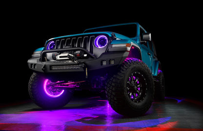 ORACLE Lighting Bi-LED Projector Headlights w/ BC1 Controller: Jeep Gladiator / Wrangler JL (18-24)
