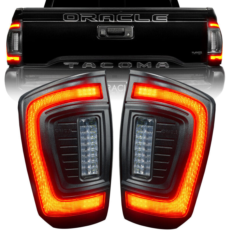 Oracle 16-23 Tacoma Flush LED Tail Lights | Toyota Tacoma (5911-504)