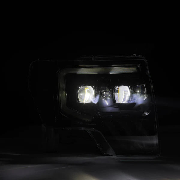 AlphaRex MK II LUXX-Series LED Projector Headlights - Black | Ford F-150 (09-14) (880092)