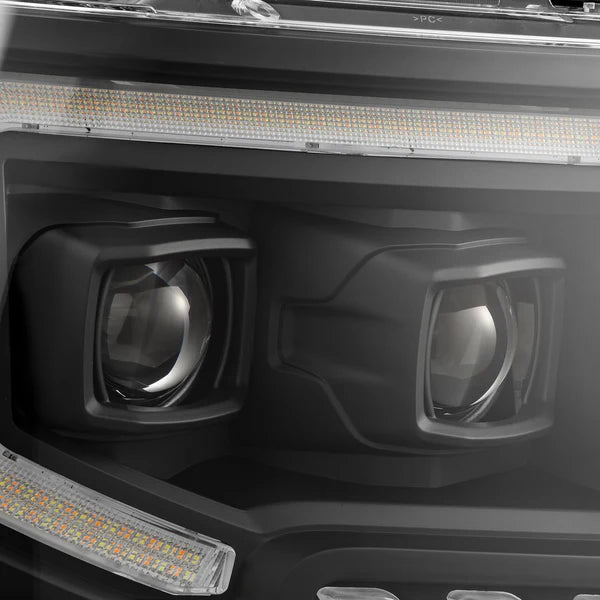AlphaRex MK II LUXX-Series LED Projector Headlights - Black | Ford F-150 (09-14) (880092)