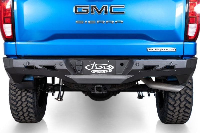 Addictive Desert Designs Black Label Rear Bumper | Chevrolet Silverado 1500 / GMC Sierra AT4 / ZR2 / AT4X (19-26) (R14020NA0103)