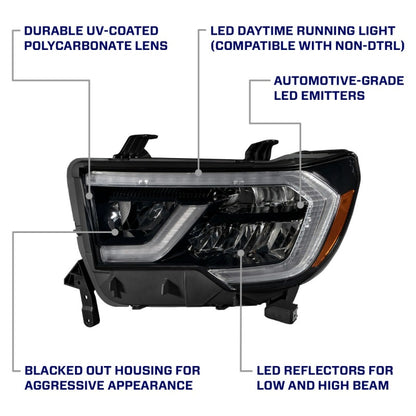 Form Lighting LED Reflector Headlights | Toyota Tundra (07-13) (FL0010)
