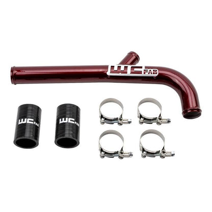 Wehrli Dual Radiator Upper Coolant Pipe | Dodge Ram 2500/3500 (13-15) 6.7L Cummins Bengal Red (WCF100867-BR)
