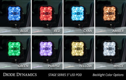 Diode Dynamics SS5 Pro Stage Series Ditch Light Kit | Toyota Tundra (22-26) (DD7399)