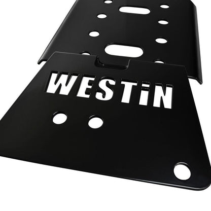 Westin Textured Black Transmission Pan Skid Plate: Jeep Wrangler 2007-2011