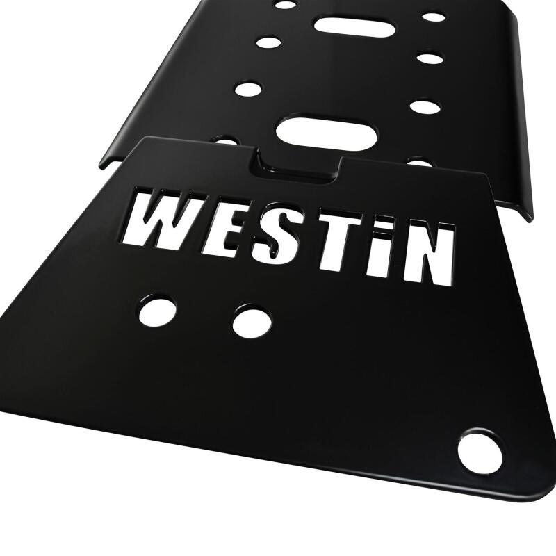 Westin Textured Black Transmission Pan Skid Plate: Jeep Wrangler 2007-2011