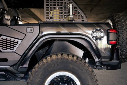 DV8 Offroad Slim Fender Flares | Jeep Wrangler JL (18-23) (FDJL-07)