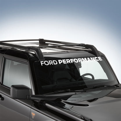 Ford Racing Ford Performance Bronco Windshield Banner | Ford Bronco (21-26) (M-1820-BRW)