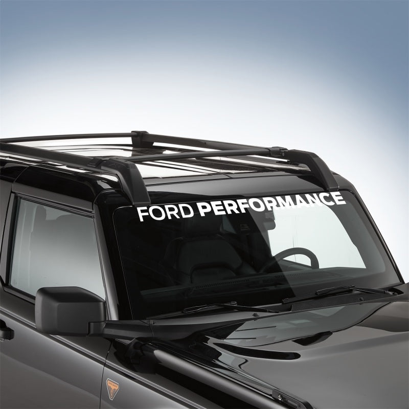 Ford Racing Ford Performance Bronco Windshield Banner | Ford Bronco (21-26) (M-1820-BRW)