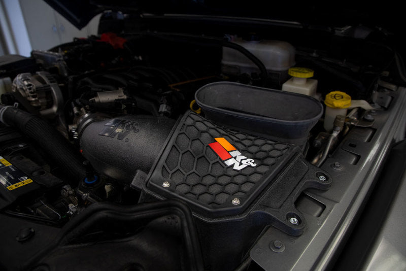 K&N 63 Series Cold Air Intake: Jeep Wrangler Rubicon 6.4L 392 2021-2025