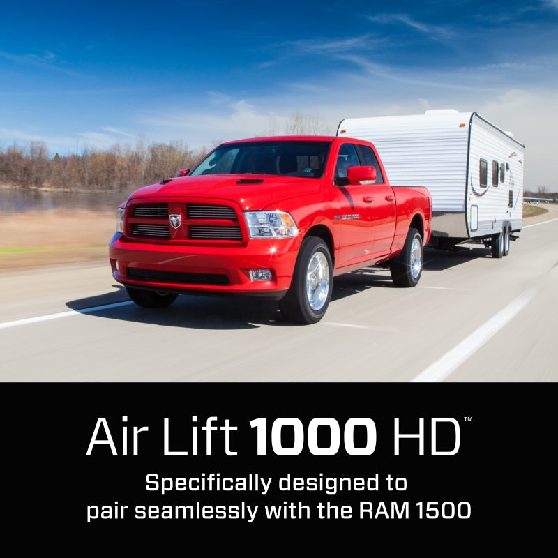 Air Lift 1000HD Rear Air Spring Kit: RAM 1500 Classic 2011-2023