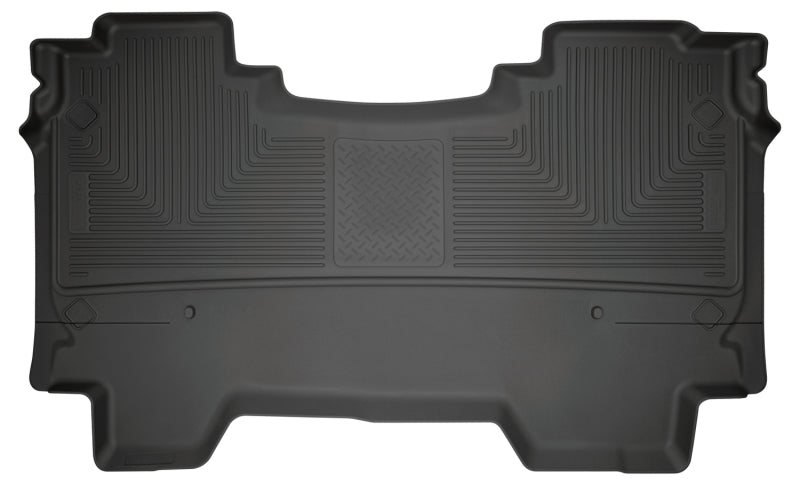 Husky Liners Black WeatherBeater 2nd Seat Floor Liners: Ram 1500 2019-2025
