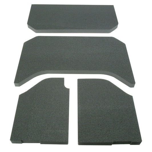 DEI Sound Deadening Boom Mat Headliner 4-Piece (BLACK): Fits Most Jeep Wrangler Models (2007-2018)