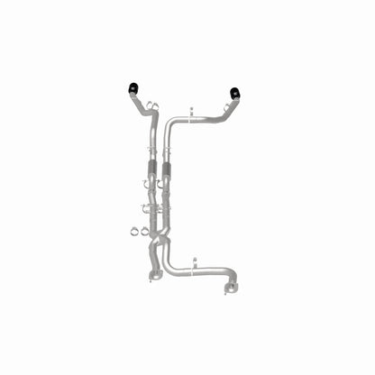 Magnaflow SPEQ Cat-Back Perf Exhaust System Black Tips (REAR): RAM RHO 2025-2026 3.0L Hurricane