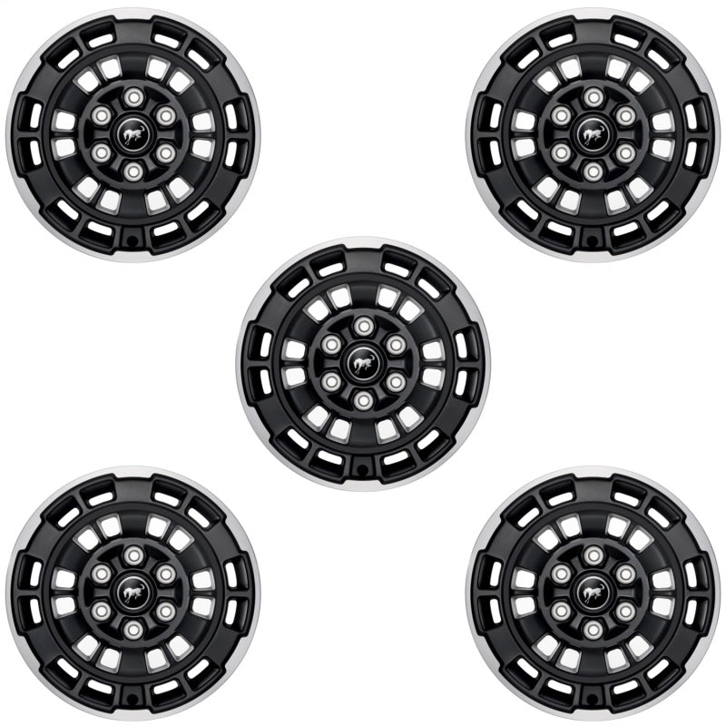Ford Racing 17in x 8.5in Machined Face Wheel Kit | Ford Bronco (21-26) (M-1007K-P1785MBM)