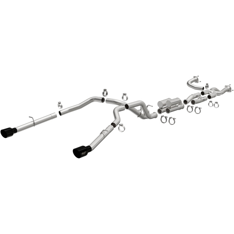 Magnaflow SPEQ Cat-Back Perf Exhaust System Black Tips (REAR): RAM RHO 2025-2026 3.0L Hurricane
