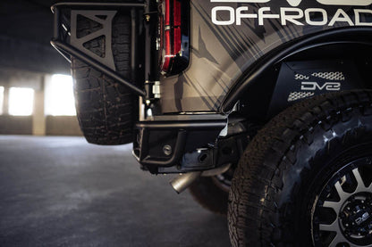 DV8 Offroad Rear Bumper | Ford Bronco (21-26) (RBBR-04)