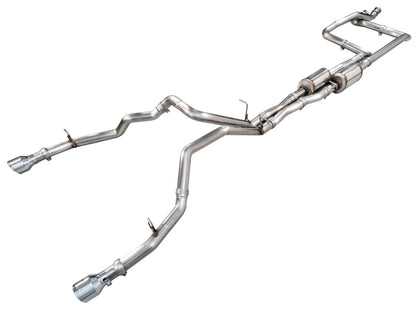 AWE Tuning 2025+ RAM 1500 RHO 3.0 I6 TT Dual Rear Exit Catback Exhaust | Ram 1500 (25+)(3015-32630)