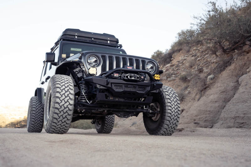 DV8 Offroad Spec Series Front Bumper: Fits Most Jeep Wrangler / Gladiator Models (2018-2026)