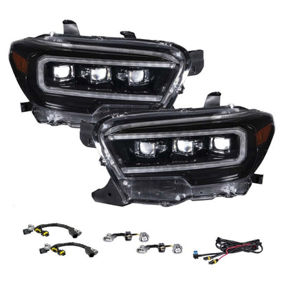 Form Lighting LED Projector Headlights with Selectable DRL | Toyota Tacoma (16-23) (FL0112)