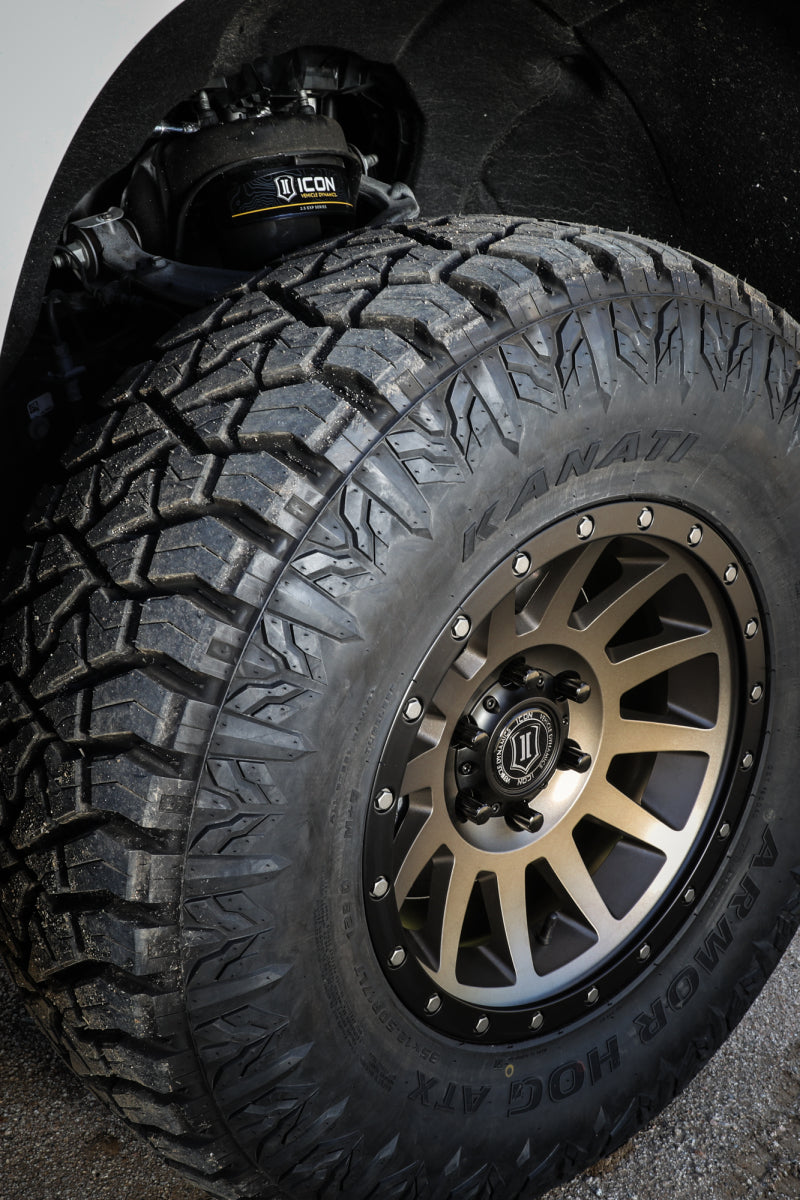 ICON Compression 17x8.5 6x5.5 0mm Offset 4.75in BS Bronze Wheel | Ford Bronco (21-26) (2017858347BR)