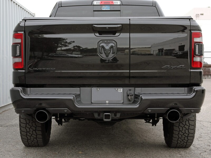 aFe Large Bore-HD 3" 409 SS DPF-Back Exhaust w/ Black Tip: Ram 1500 3.0L (19-24)