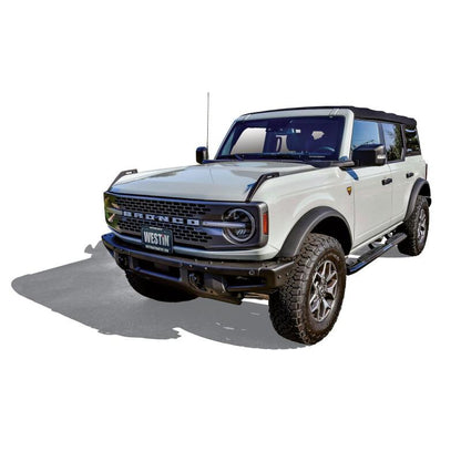 Westin 21-22 Ford Bronco PRO TRAXX 4 Oval Nerf Step Bars | Ford Bronco (21-26) (21-24195)