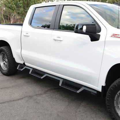 Westin Drop Wheel to Wheel Nerf Step Bars | Chevrolet Silverado 1500 / Sierra 1500 (19-26 / 22-26) (56-534685)