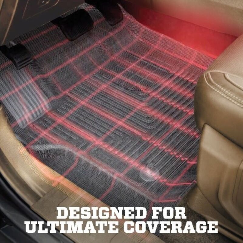 Husky WeatherBeater Front & 2nd Seat Floor Liners | Ford Ranger (19-26) (94101HUL)