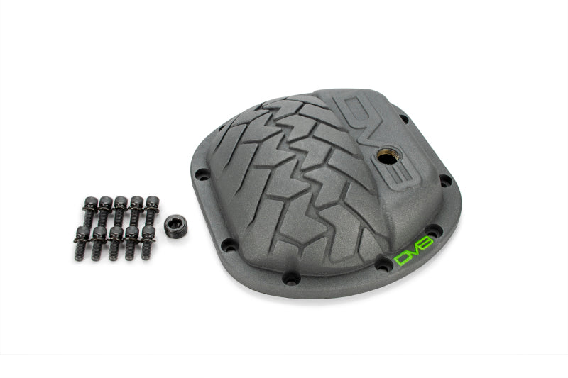 DV8 Offroad HD Cast Iron Gray Dana 35 Diff Cover (REAR): Jeep Wrangler (07-18)