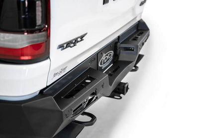 Addictive Desert Designs Bomber Rear Bumper (REAR): Ram 1500 TRX (19-24) - Hammer Black