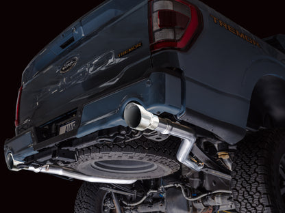 AWE Tuning 2021+ Ford F-150 Tremor Catback w/ Bumper Cutouts & Chrome Silver Tips | Ford F-150 (21-23) (3020-32402)