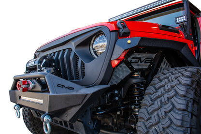 DV8 Offroad Angry Grill: Jeep Wrangler (18-21) / Gladiator (20-21)