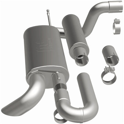 Magnaflow Overland Series Axle-Back Perf Exhaust System (REAR): Jeep Wrangler JL 18-25 2.0L / 3.6L