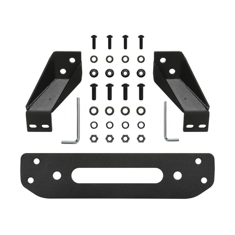Westin Black WJ2 Winch Tray: Jeep Gladiator (20-24) / Wrangler (18-24)