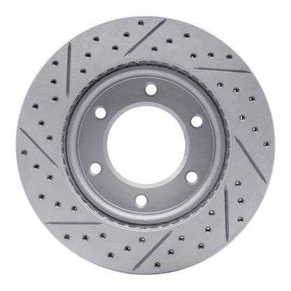 DFC 19-25 Ford Bronco Front Right Drilled & Slotted Rotor | Ford Ranger / Bronco (19-26) (830-54275R)
