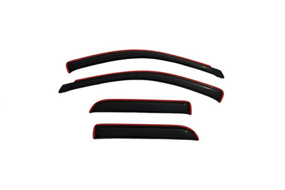 AVS Smoke Ventvisor In-Channel Window Deflectors (4PC): Dodge Ram Quad Cab (02-09)